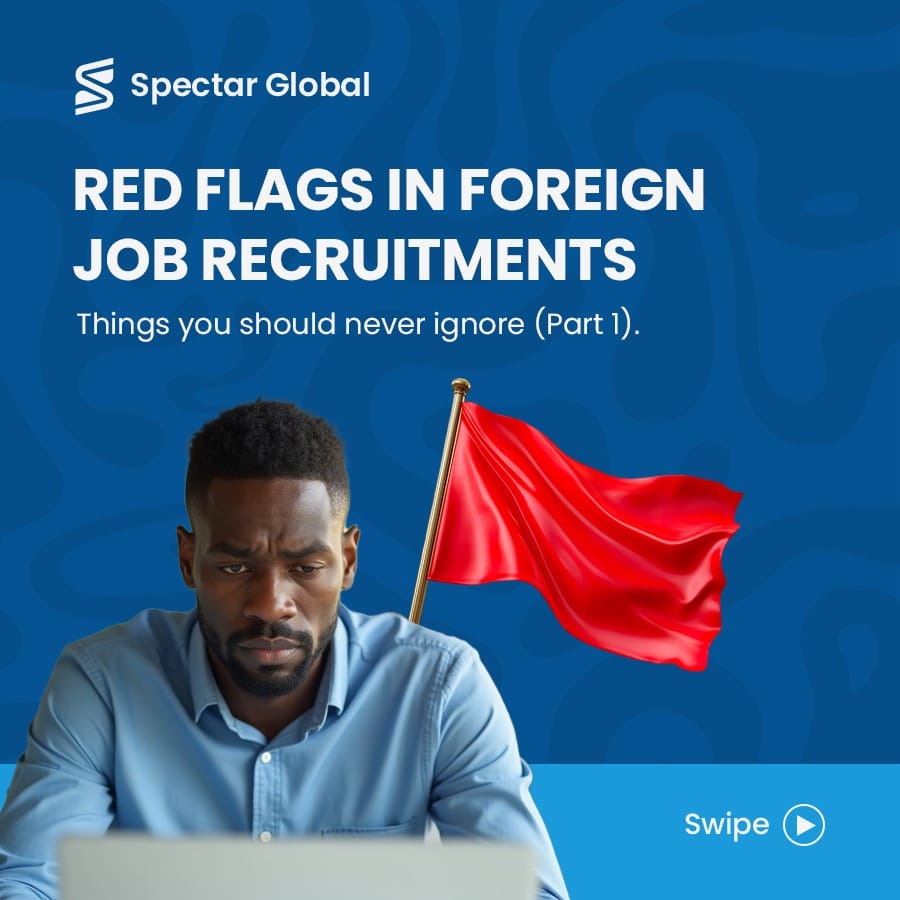 Red flag in foreign recruitments